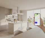 سلسلة مفاتيح SATECHI المصنوعة من الجلد النباتي، لون رملي