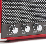 GPO Westwood Radio Player Red