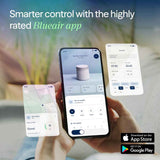 Blueair Signature Blue 4.0 Air Purifier for Extra Large Rooms, Cleans 3,412 sqft in 1 Hour, 7-Stage Filtration, 10x Odor Removal, HEPASilent for Virus, Pets, Dust, Smoke, Smart WiFi - Light Grey (Copy)