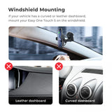 IOTTIE Easy One Touch Wireless 2 Dash/Windshield Mount - Black