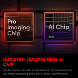 INSTA360 ACE PRO 2 | Dual Battery Bundle | Action Camera, Co-Engineered with Leica, 8K AI-Powered Ultra HD, Advanced Stabilization, Waterproof Design, Compact and Rugged – Black