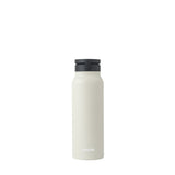 RINGO Water Bottle + Free Magnetic Booster Ring| Stainless Steel Hydration Bottle w/ Integrated MagSafe Phone Mount, 12Hrs Hot/24Hrs Cold, BPA-Free, Works w/ All Devices Android & iOS - Ivory 24Oz