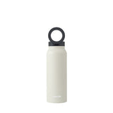 RINGO Water Bottle + Free Magnetic Booster Ring| Stainless Steel Hydration Bottle w/ Integrated MagSafe Phone Mount, 12Hrs Hot/24Hrs Cold, BPA-Free, Works w/ All Devices Android & iOS - Ivory 24Oz