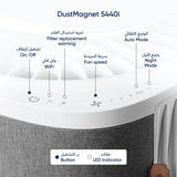 BLUEAIR Air Purifier - DustMagnet DM-5440i Cleans Upto 1776 sqft, 391 m³/h CADR, AQI, HEPASilent Technology Removes 99.97% Pollen, Dust, Mould, Bacteria, Viruses, VOCs, Odours