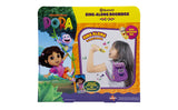 ekids Kiddesign Dora Bluetooth Sing Along Boombox Speaker Backpack with Microphone and Built-in Music, Kids Karaoke Machine for Fans of Dora The Explorer Toys for Girls