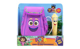 ekids Kiddesign Dora Bluetooth Sing Along Boombox Speaker Backpack with Microphone and Built-in Music, Kids Karaoke Machine for Fans of Dora The Explorer Toys for Girls