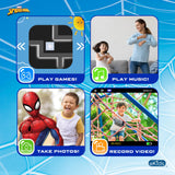 ekids Kiddesign Digital Camera for Kids Spiderman, Kids Camera 2" Screen, Easy to Use Lightweight, 512MB SD Card and Strap included, Spiderman Toys for Boys and Girls