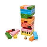 Kidoki Stack-A-Bug Wooden Game | Wooden Balance Game, Dice Twist, Hand-Eye Coordination Toy