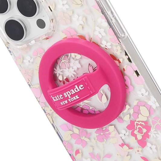 KATE SPADE Magnetic Loop Grip Pom Pink