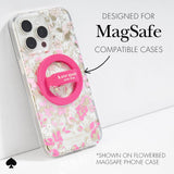 KATE SPADE Magnetic Loop Grip Pom Pink