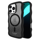 جراب CASE-MATE Ks لهاتف iPhone 16 Pro بتصميم مموج مع خاصية Magsafe، مناسب للإضاءة الليلية