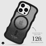 جراب CASE-MATE Ks لهاتف iPhone 16 Pro بتصميم مموج مع خاصية Magsafe، مناسب للإضاءة الليلية