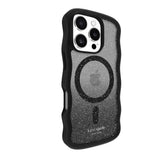 جراب CASE-MATE Ks لهاتف iPhone 16 Pro بتصميم مموج مع خاصية Magsafe، مناسب للإضاءة الليلية