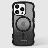 جراب CASE-MATE Ks لهاتف iPhone 16 Pro بتصميم مموج مع خاصية Magsafe، مناسب للإضاءة الليلية