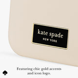 جراب CASE-MATE Kate Spade لهاتف iPhone 17 Air، مصنوع من السيليكون، بلون بيج مثالي، مزود بخاصية Magsafe