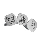 Ledger Nano Gen5 Badges| Quick Clip Aluminum Badge Accessory for Nano Gen5 - Pack 1