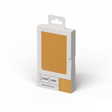 Ledger Nano Gen5 Magnet Folio Case| Secure & Protective Storage Case for Ledger Nano Gen5 Wallet, Magnetic Flip Design, Anti-Scratch, Slim and Lightweight - Bitcoin Orange