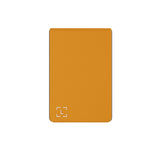 Ledger Nano Gen5 Magnet Folio Case| Secure & Protective Storage Case for Ledger Nano Gen5 Wallet, Magnetic Flip Design, Anti-Scratch, Slim and Lightweight - Bitcoin Orange