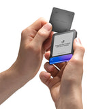 Ledger Flex Hardware Wallet| 2.84" TouchScreen + Recovery Key, Bitcoin Security, World's Safest Crypto Wallet, Bluetooth Connection, USB-C Charging, 5000+ Coins & NFT, for iOS & Android - Neptune Blue