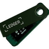 Ledger Nano S Plus Hardware Wallet| Safest Crypto & NFT Cold Storage, OLED Screen, Type-C Connectivity, 5000+ Coins Supported, for Android, MacOS & Windows - Emerald Green