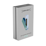 Ledger Nano X Hardware Wallet| Safest Crypto & NFT Cold Storage, Big Screen + Wireless Bluetooth & Type-C Connectivity, 5000+ Coins Supported, for iOS & Android, MacOS & Windows - Pastel Green