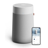 BLUEAIR Blue Max 3450i | Hi-Performance Air Purifier, 3-Stage Filtration, Collects Dust, Gas, Pet Hair, VOCs, Washable Fabric Pre-Filter, for Home/Office – Up to 540 sqf Room size - White Grey