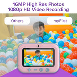myFirst Camera Insta 20 Bundle - Instant Print Digital Camera for Kids with 16MP Photos 1080P, 4-12 Years Old boy Gift Ideas, Thermal Printing No Ink, Support Micro SD Card (Cotton Candy Mix)