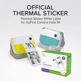 myFirst Camera Accessories Thermal Sticker White Label Name Stickers Instawi