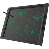 myFirst Sketch Board Pro Paperless Drawing Tablet for Kids – Pressure-Sensitive LCD Writing & Drawing Board, Large Sketch Area, One-Key & Partial Erase, Lock Switch & Portable with Case – Creative Art Pad - Black