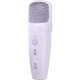 myFirst Voice 2 Microphone for Kids – Wireless Portable Karaoke & Singing Mic with Clear Sound, Fun Voice Effects & Rechargeable Battery, Lightweight Design – Perfect Karaoke Accessory - Purple