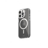 MOSHI iGlaze iPhone 15 Pro 2023 Case - MagSafe Compatible - Silver