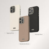 MOSHI Napa iPhone 15 Pro 2023 Case - MagSafe Compatible - Beige