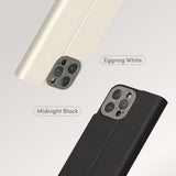 MOSHI Overture iPhone 15 Pro Max 2023 Folio Case -Magsafe Compatible - Beige