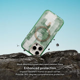 MOSHI Iglaze For Iphone 16 Pro MagSafe Sunlit Green