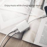 محول الصوت الرقمي MOSHI USB-C مع خاصية الشحن