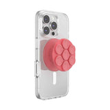 PopSockets MagSafe Suck-Up 3-in-1 Grip Stand Mount| Magnetic Phone Holder, Strong Hold on Mirrors & Flat Surfaces, for iPhone 17/16/15/14/13/12, Adapter Ring for non-MagSafe Phones & Cases - Putty