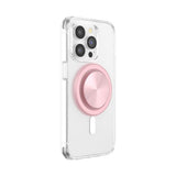 حامل PopSockets MagSafe PopGrip المعدني | حامل ومسند مغناطيسي للهاتف، مغناطيس قوي، لأجهزة iPhone 15/14/13/12 وحافظات MagSafe، يتضمن حلقة محول للهواتف والحافظات غير المتوافقة مع MagSafe - إصبع الخنصر