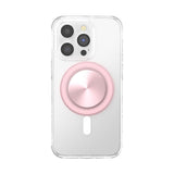 حامل PopSockets MagSafe PopGrip المعدني | حامل ومسند مغناطيسي للهاتف، مغناطيس قوي، لأجهزة iPhone 15/14/13/12 وحافظات MagSafe، يتضمن حلقة محول للهواتف والحافظات غير المتوافقة مع MagSafe - إصبع الخنصر