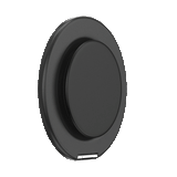 PopSockets MagSafe Kick-Out Grip & Stand| Magnetic Pop-up Phone Grip, Stable Stand, 360° Rotation, for iPhone 17/16/15/14/13/12, Included Adapter Ring for non-MagSafe Phones & Cases - Black