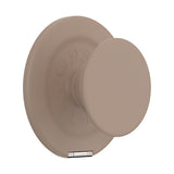 PopSockets MagSafe Kick-Out Grip & Stand| Magnetic Pop-up Phone Grip, Stable Stand, 360° Rotation, for iPhone 17/16/15/14/13/12, Included Adapter Ring for non-MagSafe Phones & Cases - Latte