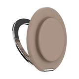 PopSockets MagSafe Kick-Out Grip & Stand| Magnetic Pop-up Phone Grip, Stable Stand, 360° Rotation, for iPhone 17/16/15/14/13/12, Included Adapter Ring for non-MagSafe Phones & Cases - Latte