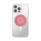 PopSockets MagSafe Kick-Out Grip & Stand| Magnetic Pop-up Phone Grip, Stable Stand, 360° Rotation, for iPhone 17/16/15/14/13/12, Included Adapter Ring for non-MagSafe Phones & Cases - Putty