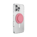 PopSockets MagSafe Kick-Out Grip & Stand| Magnetic Pop-up Phone Grip, Stable Stand, 360° Rotation, for iPhone 17/16/15/14/13/12, Included Adapter Ring for non-MagSafe Phones & Cases - Putty