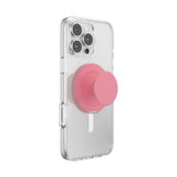 PopSockets MagSafe Kick-Out Grip & Stand| Magnetic Pop-up Phone Grip, Stable Stand, 360° Rotation, for iPhone 17/16/15/14/13/12, Included Adapter Ring for non-MagSafe Phones & Cases - Putty
