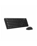 Belkin Connect Wireless Keyboard and Mouse Combo, Full-Size Keyboard, Number Pad, Multimedia Keys, USB-A Receiver, Windows Compatible, Black