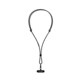 Native Union CITY Sling| Universal Crossbody Strap, for City Travel & Daily Use, Safe & Stylish, Compatible w/ Android & iPhone Cases, AirPods Pro, Adjustable 0.7 meter loop strap - Black