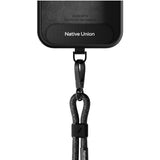 Native Union CITY Sling| Universal Crossbody Strap, for City Travel & Daily Use, Safe & Stylish, Compatible w/ Android & iPhone Cases, AirPods Pro, Adjustable 0.7 meter loop strap - Black