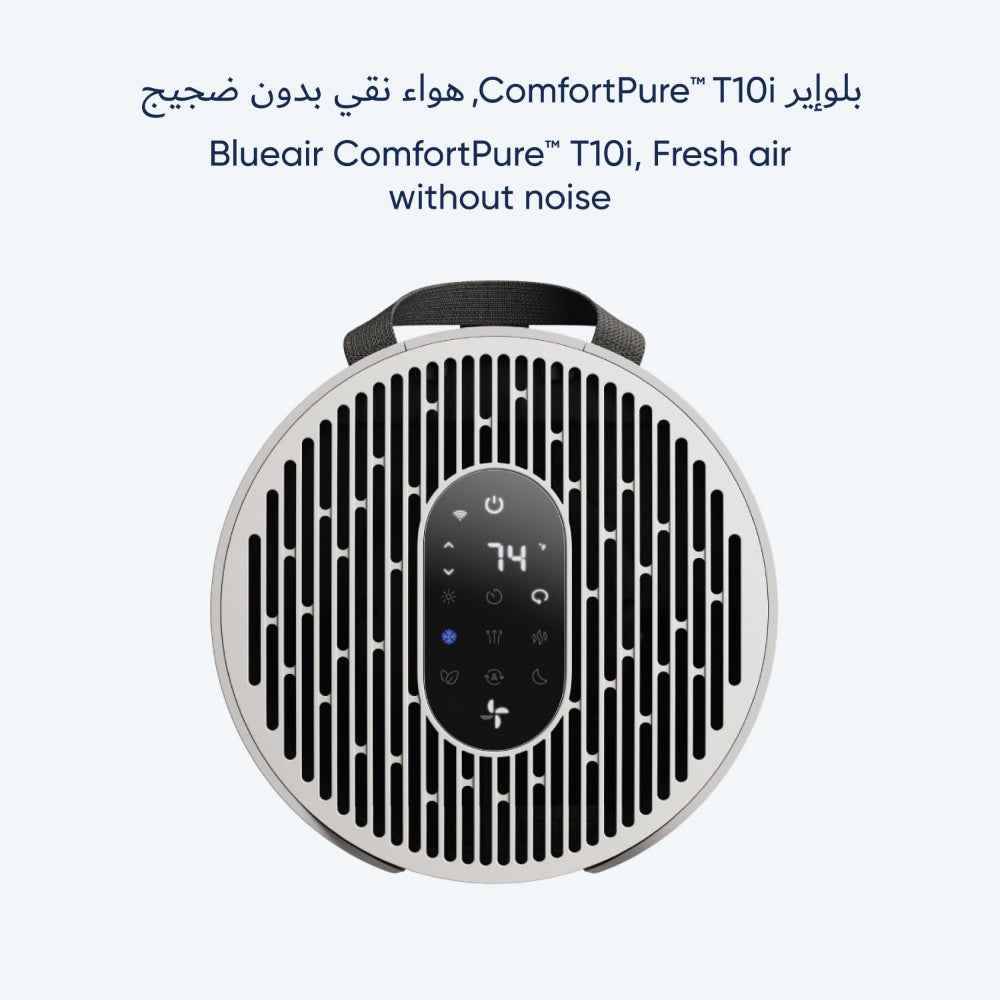 BLUEAIR ComfortPure T10i| Most Powerful 3-in-1 Air Purifier- Purify, Heat, Cool- HEPASilent Cleaner for Home/Office, Pets, Allergies, Dust, Smoke, Odor – Covers 840 sqft in 60 Minutes - White Grey (Copy)