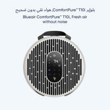 BLUEAIR ComfortPure T10i| Most Powerful 3-in-1 Air Purifier- Purify, Heat, Cool- HEPASilent Cleaner for Home/Office, Pets, Allergies, Dust, Smoke, Odor – Covers 840 sqft in 60 Minutes - White Grey (Copy)