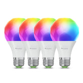 NANOLEAF Essentials Matter E27 Smart A60 Bulb 800Lm 2700K-6500K 220V-240V Wifi 4 Pack White
